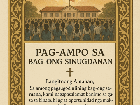 Pag-ampo sa Bag-ong Sinugdanan