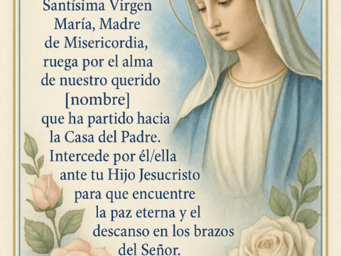 prayer cards for funeral in spanish