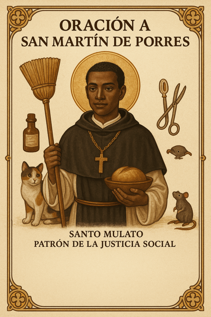 Oración Poderosa a San Martín de Porres
