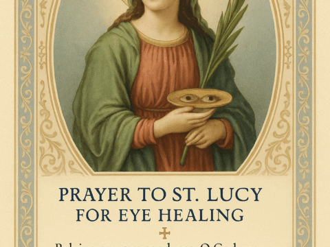 St. Lucy: Patron Saint of the Blind