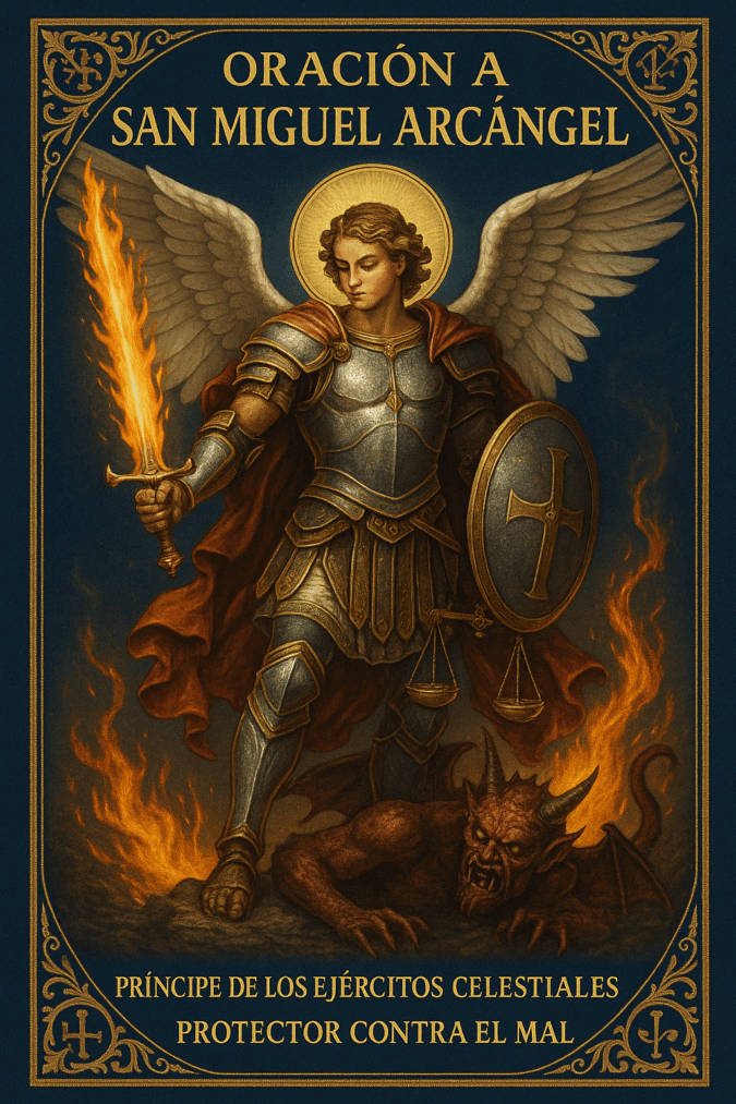 Oración Poderosa a San Miguel Arcángel