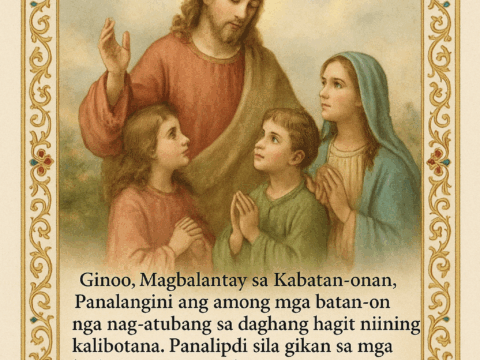 pag ampo bisaya prayer