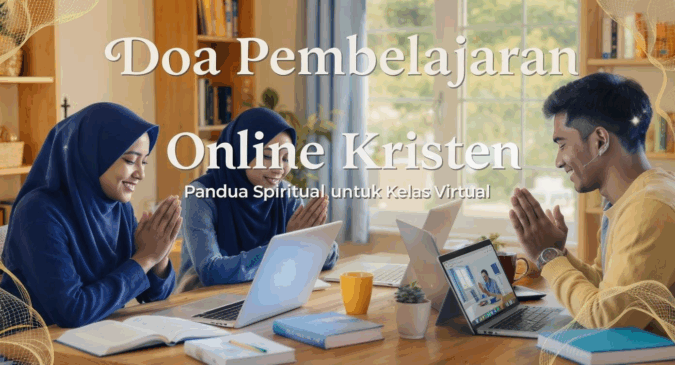 Doa Pembelajaran Online Kristen: Panduan Spiritual untuk Kelas Virtual